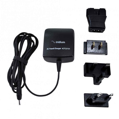 Iridium AC wall charger with international adapters